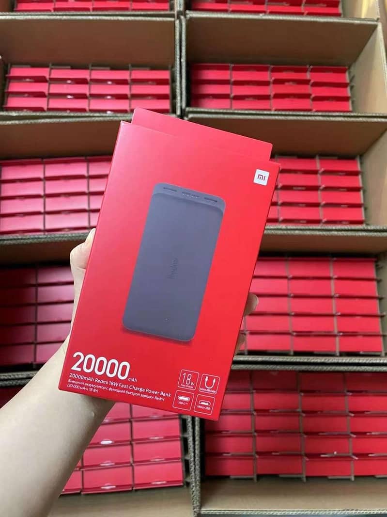 Redmi powerbank 20000 mAh 0