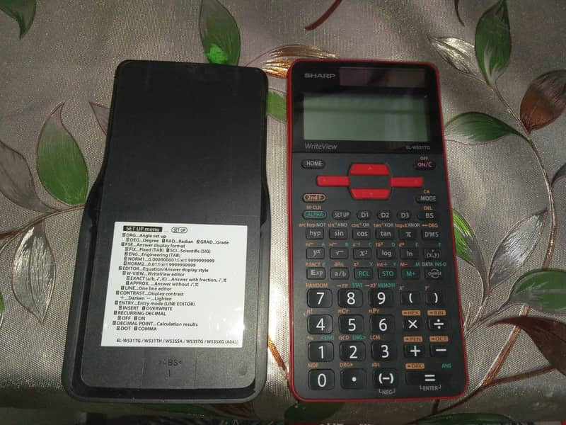 SHARP WRITEVIEW SCIENTIFIC CALCULATOR 1