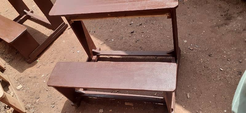 school desk size 3ft keeker wood 3