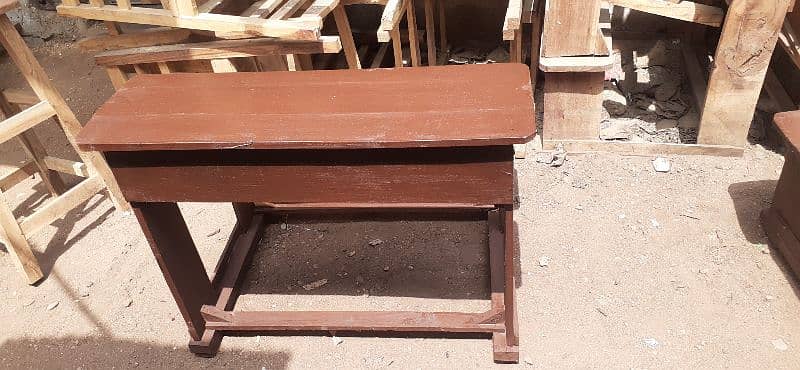 school desk size 3ft keeker wood 5