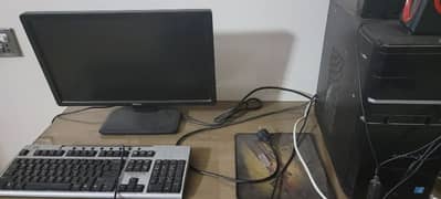 gaming pc core i5 3470 with dell led