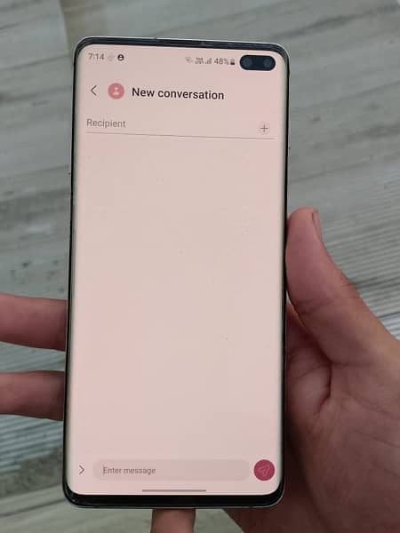 Samsung s10+ new condition with  full box 5