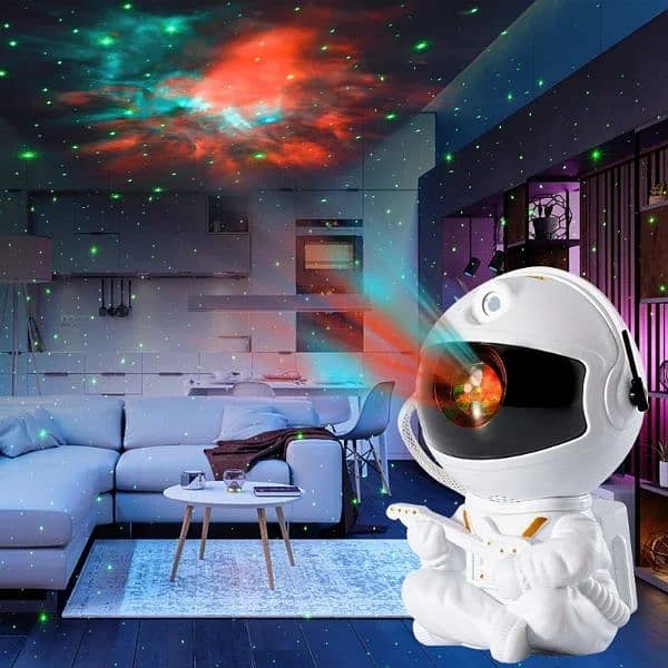 Galaxy Star Astronaut Projector LED 1