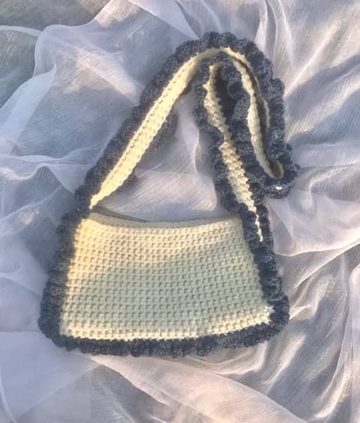 Crocheted bag 1