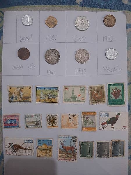 antique coins and post tickets 4