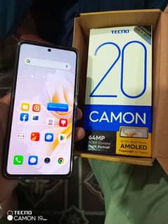 Camon 20 8/256 33w Super fast charger 0