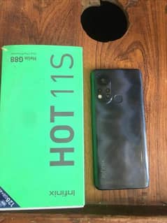 Infinix hot 11s PTA approved with box 4+4Ram 128Gb