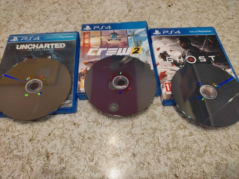 PS4 Games DVDS 1