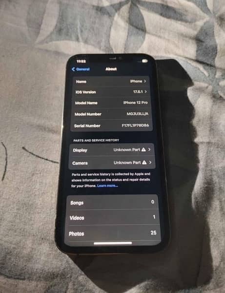 iphone 12pro 256gb jv non active 2