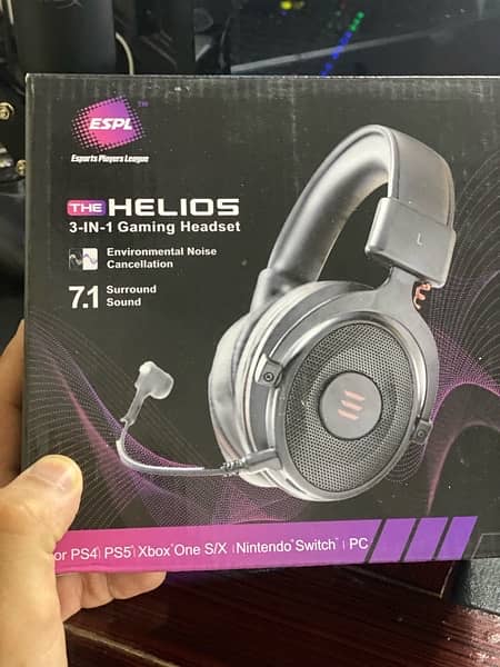 Helios 3-1 Gammimg Headset 7.1 1