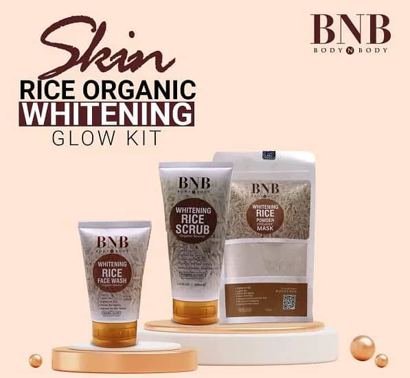 BNB rice facial kit original 2