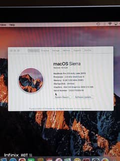 APPLE MACBOOK PRO 13 INCH LATE 2011