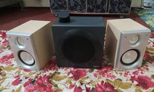 Logitech subwoofer and speaker