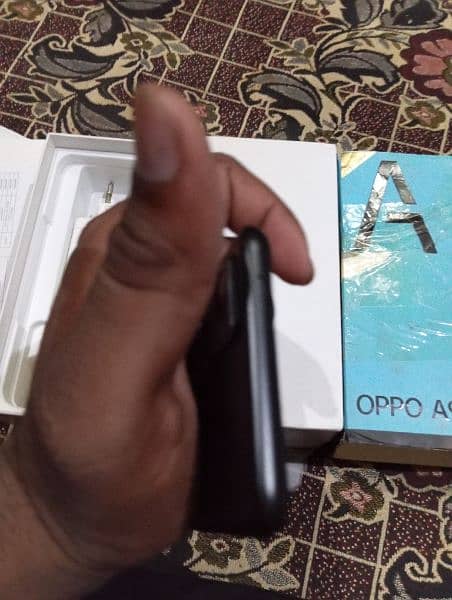 oppo a96 with box and charger 4