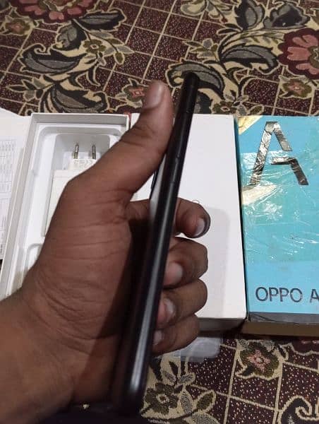 oppo a96 with box and charger 5