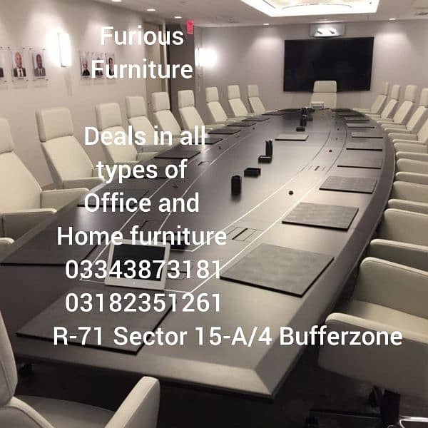 conference Table،executive TAble office furniture available 0