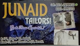 Junaid Tailor gent's