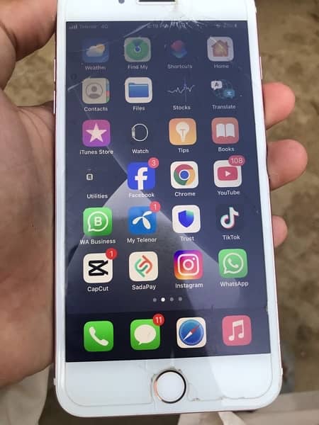 Iphone 7 Plus PTA Approved 128 GB Screen Change Touch Broke 1