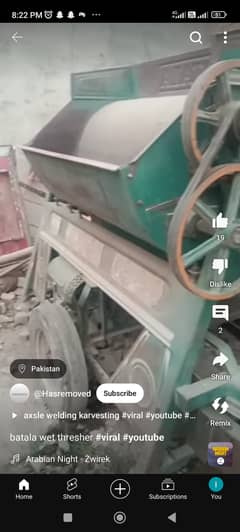 Batala wheat thresher 2016