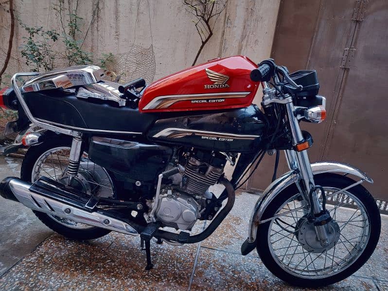 Honda cg125 speacial ediition 8