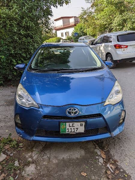 Toyota Aqua 2018 import, model 2014 no work required 2