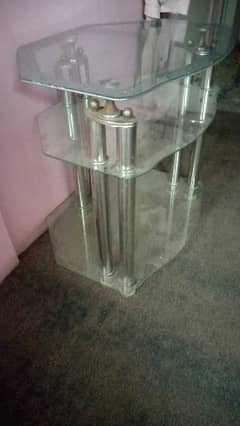 glass table