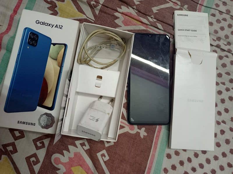 SAMSUNG  A12 PTA PROOVED DUAL SIM WITH BOX 0