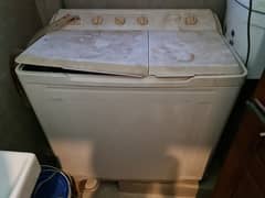 Haier 12kg Twin Tub Semi Automatic Washing machine with drier