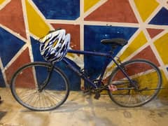 bicycle with helmet and pump good condition 0303 2028877