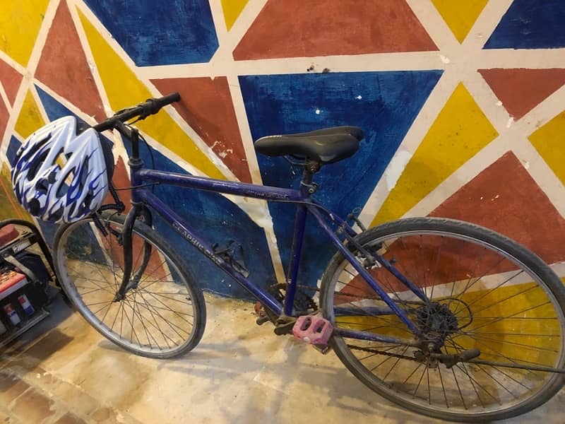 bicycle with helmet and pump good condition 0303 2028877 1