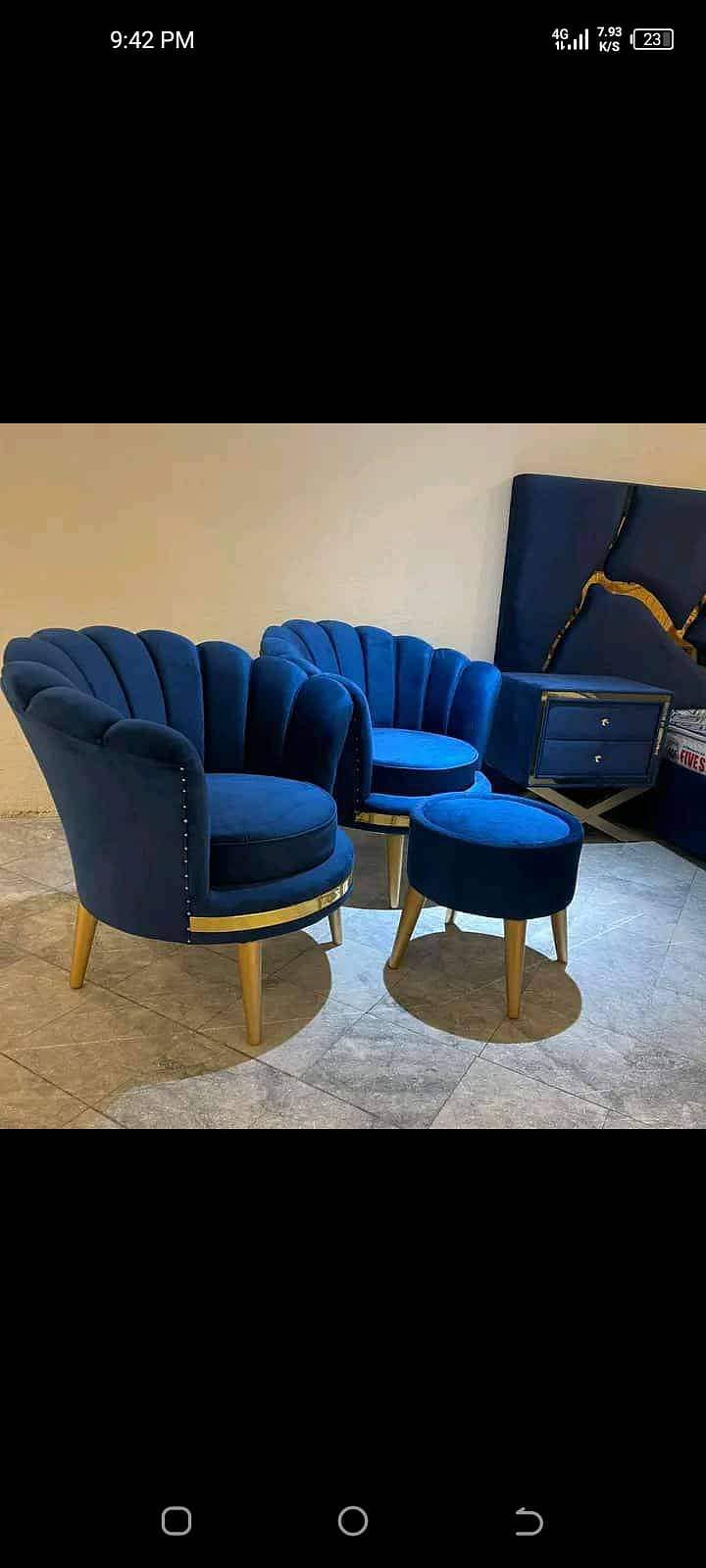 Sofa Set/ Sofa Chairs /Bedroom chairs /coffee Chairs /L shape / Corner 7