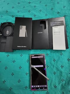 Samsung S24 Ultra Imported Box,charger,cable,Cover,Glass,Protector