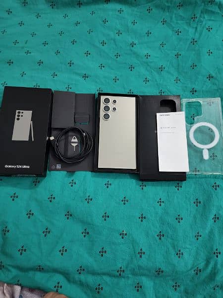 Samsung S24 Ultra Imported Box,charger,cable,Cover,Glass,Protector 14
