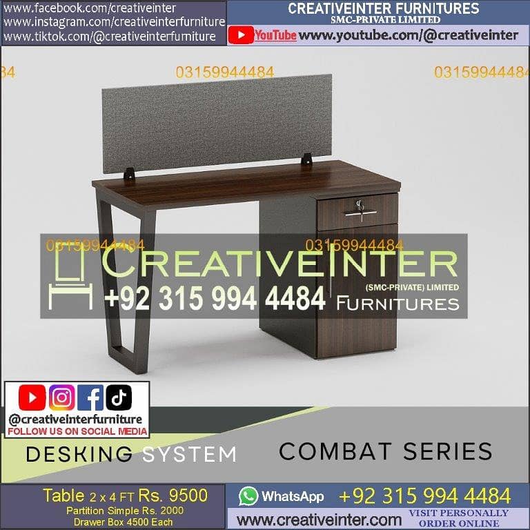 Office Workstation Meeting Conference Desk Study Computer Table CEO 11