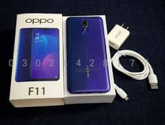 Oppo F11 Dual sim New Mobile 8 gb 256 gb with Box and Accessories