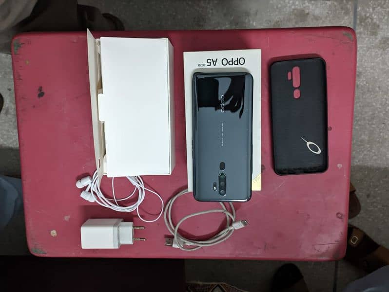 OPPO A2020 MOBILE BRAND NEW WITH ALL ACCESSORIES+ HAND FREE 4