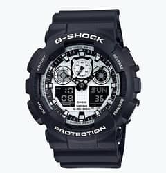 Casio G-Shock GA100BW-1A
