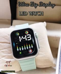ultra diplay LED wrist watch