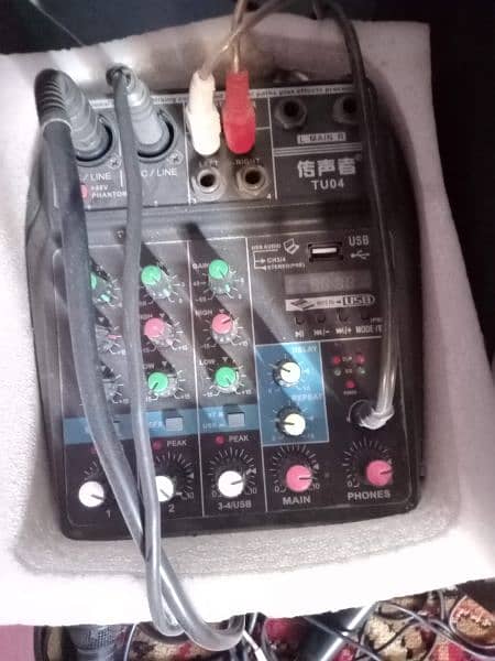 consolo mixer 4 channel 1