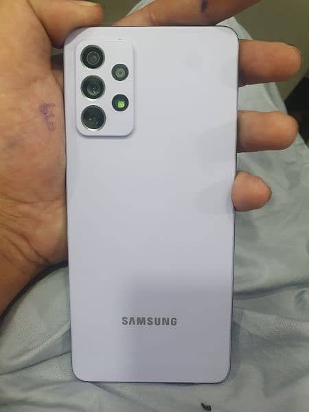 Samsung A72 with box official approved 1