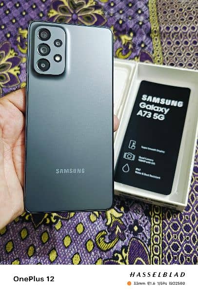 Samsung Galaxy A73 5G Dual Sim Official PTA Approved 8GB 256GB 9