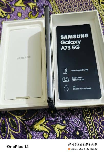 Samsung Galaxy A73 5G Dual Sim Official PTA Approved 8GB 256GB 13