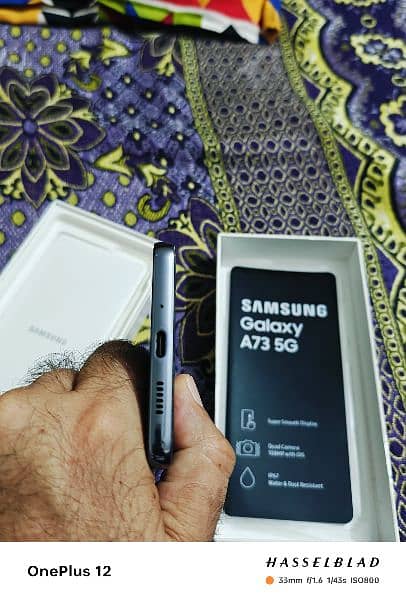 Samsung Galaxy A73 5G Dual Sim Official PTA Approved 8GB 256GB 14