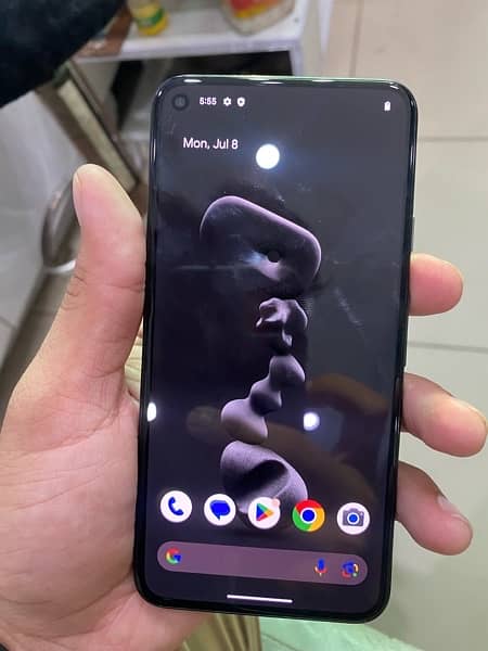 google pixel 5 8/128 non pta Sim locked New Phone 03185918610 7