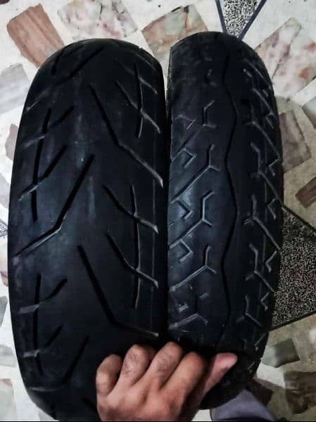 Brand New Heavy Bike Tyres 17 inch Rim 0