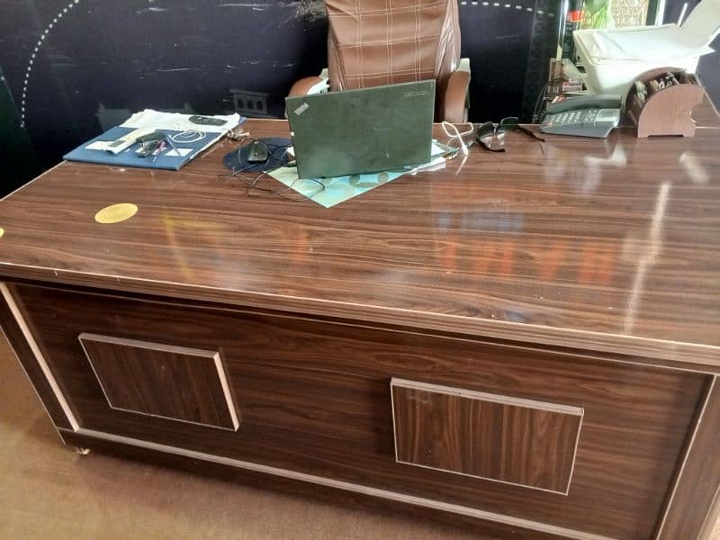 office table and reception table and chair  for sale 1