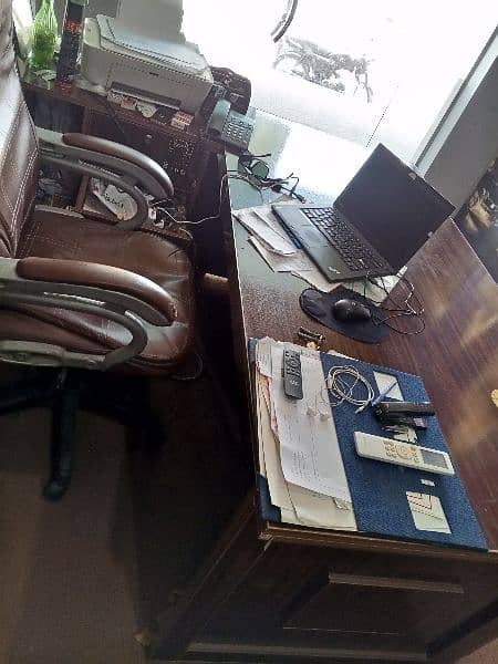 office table and reception table and chair  for sale 3