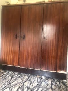 3door wooden  cupboard for sell