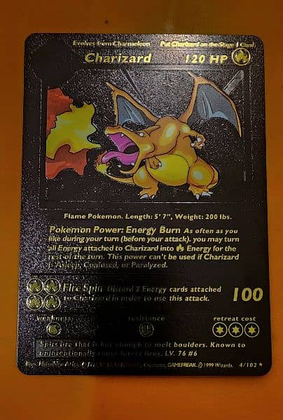 Pokemon Card Charizard 0