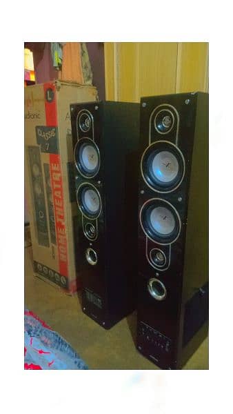 AUDIONIC CLASSIC 7 TOWER SPEAKER SOUND SYSTEM 3